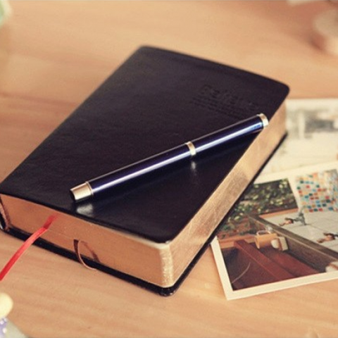 Leather Bible Diary Book