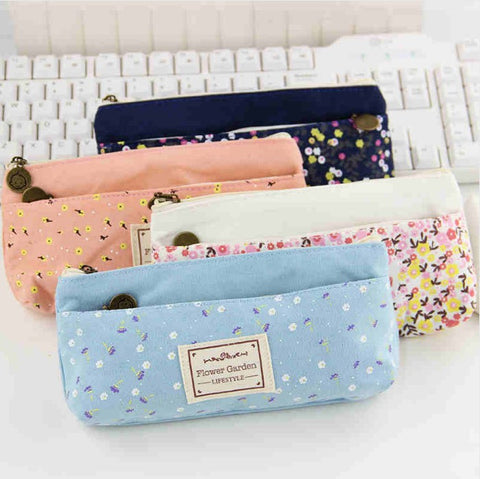 Lovely Floral Pencil Cases